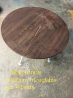 Ronde tafel, Huis en Inrichting, Tafels | Eettafels, Ophalen, Gebruikt