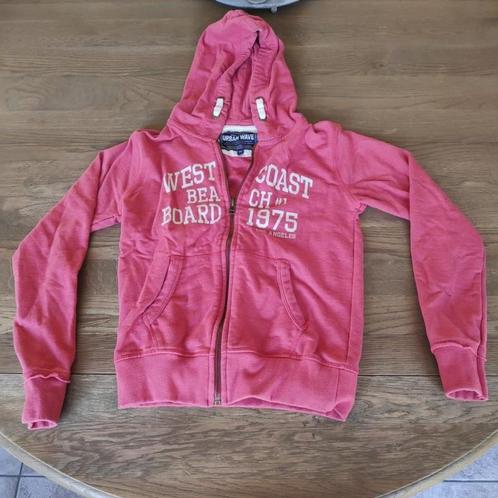 Rode sweater Urban Wave, Kinderen en Baby's, Kinderkleding | Maat 152, Zo goed als nieuw, Jongen, Ophalen of Verzenden
