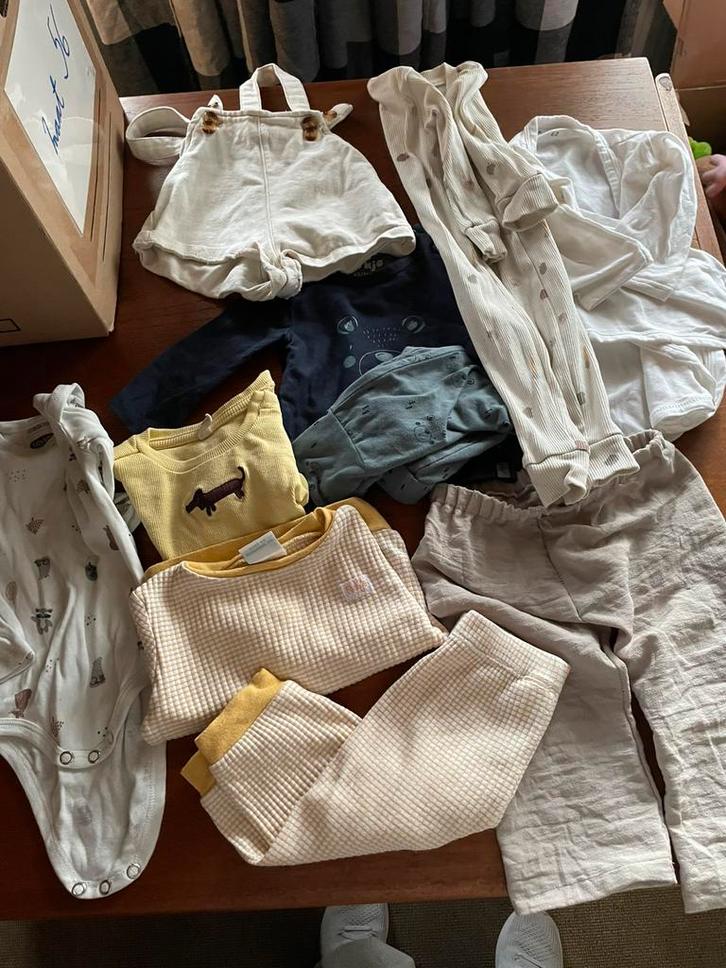 Kleding maat 62, Kinderen en Baby's, Babykleding | Baby-kledingpakketten, Zo goed als nieuw, Maat 62, Ophalen of Verzenden