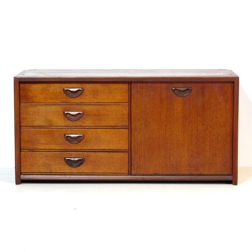 60s Teak ladekast voor Louis van Teeffelen Wébé wandsysteem, Huis en Inrichting, Kasten | Stellingkasten, Zo goed als nieuw, Ophalen of Verzenden