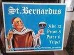 reclame ST. Bernardus /karton 1993, Collections, Comme neuf, Enlèvement ou Envoi, Panneau publicitaire