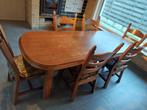 eiken eetplaats, Huis en Inrichting, Ophalen, Gebruikt, Boerenstijl