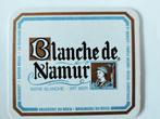 Bierviltje Blanche de Namur (brouwerij Du Bocq), Collections, Comme neuf, Autres marques, Sous-bock, Enlèvement ou Envoi