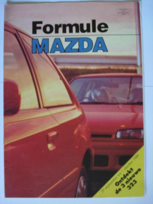 Mazda Formule Mazda 1989 1990 Lot de 3, Livres, Autos | Brochures & Magazines, Utilisé, Mazda, Envoi