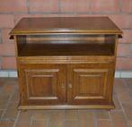 TV-kastje in eikenhout met uitschuifbaar blad, Ophalen, Gebruikt, Eikenhout, 50 tot 100 cm