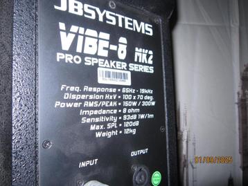 2x jbs vibe-8 mk2 te koop beschikbaar voor biedingen