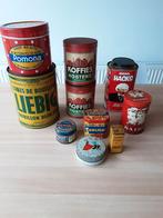 Lot oude dozen, Verzamelen, Blikken, Ophalen, Koffie