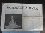 « L'indépendance - Hommage à Bara » 21 septembre 1903, Collections, Revues, Journaux & Coupures, Enlèvement ou Envoi, Avant 1920