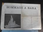 'l'Indépendance - Hommage a Bara' 21 septembre 1903, Verzamelen, Tijdschriften, Kranten en Knipsels, Krant, Ophalen of Verzenden