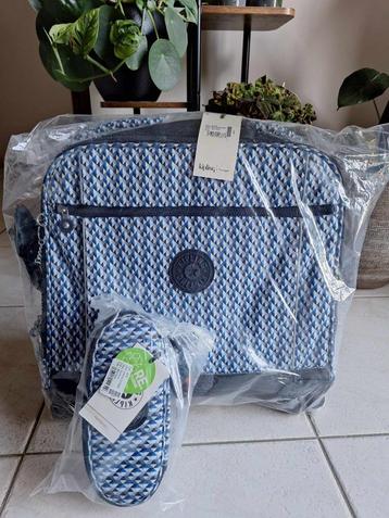 Cartable à roulettes + plumier Kipling (Boy Geo) beschikbaar voor biedingen
