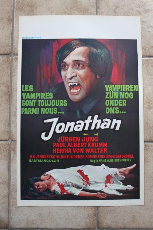 filmaffiche Jonathan 1970 filmposter, Collections, Posters & Affiches, Comme neuf, Cinéma et TV, A1 jusqu'à A3, Rectangulaire vertical