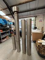 Dubbelwandig geïsoleerde inox schoorsteen, Doe-het-zelf en Bouw, Ophalen, Inox, 6 meter of meer, 20 tot 40 mm