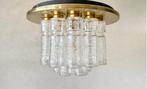 Vintage Glashütte Limburg plafondlamp, Niet ingevuld, Gebruikt, Mid century modern, Niet ingevuld