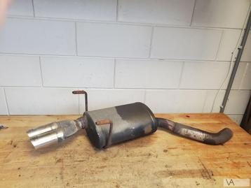 Peugeot 406 coupe 1997 - 2005 uitlaat einddemper 2 pijpen beschikbaar voor biedingen