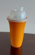 Tupperware shaker (TPW11), Utilisé, Enlèvement ou Envoi, Orange, Bol ou Canette
