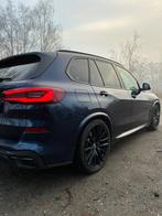 Bmw x5 45e M, Auto's, BMW, Automaat, Blauw, Leder, 5 zetels