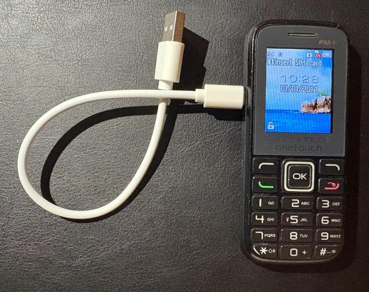 Alcatel One Touch 1042 Dual Sim GSM toestel, Telecommunicatie, Mobiele telefoons | Overige merken, Gebruikt, Zonder abonnement