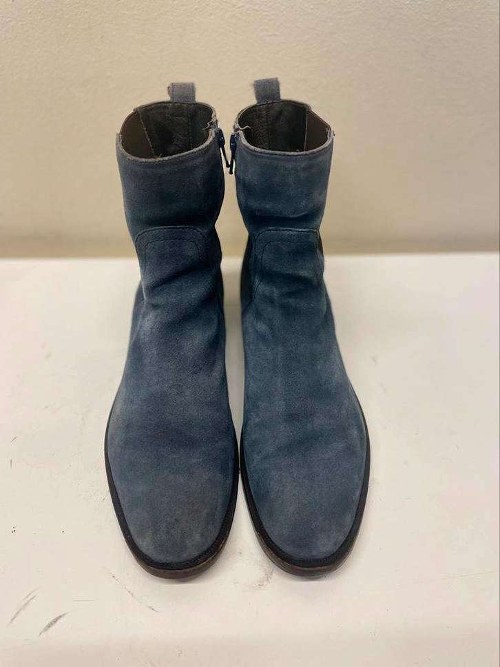 Bottines en cuir suédé Ulla Popken taille 43, Vêtements | Femmes, Chaussures, Porté, Boots et Botinnes, Bleu, Enlèvement ou Envoi