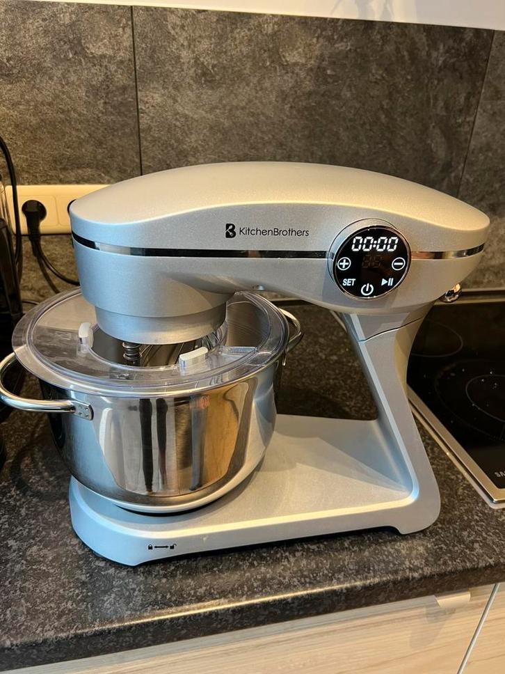 KitchenBrothers keukenmachine KB789 1800W, Elektronische apparatuur, Keukenmixers, Zo goed als nieuw, Ophalen