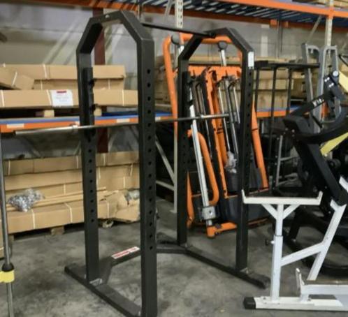 Panatta Squat Rek - Rack Krachtstation Inc Olympische stang, Sports & Fitness, Appareils de fitness, Utilisé, Centrale électrique