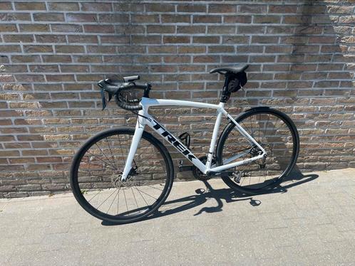 Domane AL 3 56 Trek White, Fietsen en Brommers, Fietsen | Racefietsen, Zo goed als nieuw, Aluminium, Ophalen