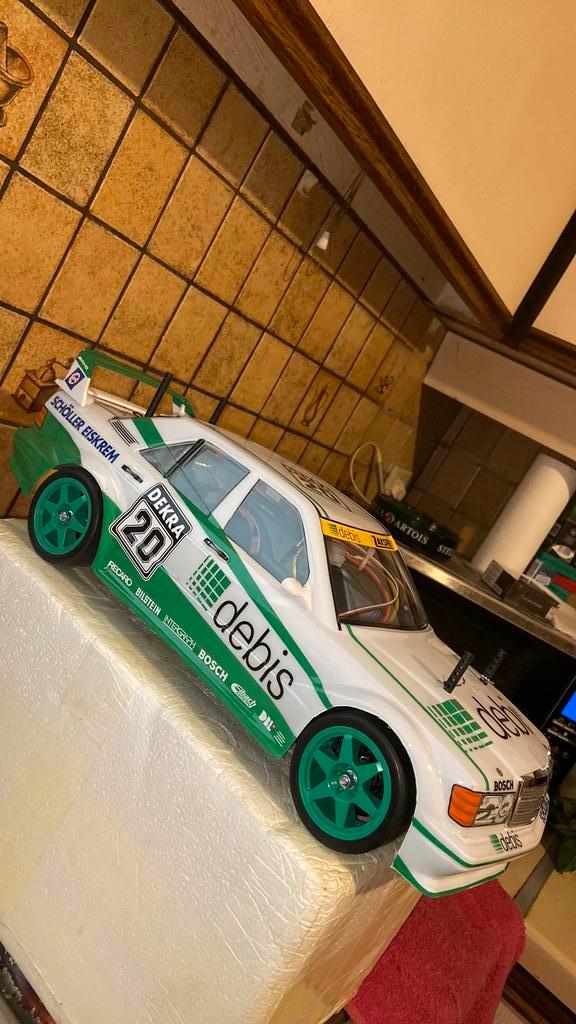 RC Tamiya Mercedes 190E 2.5-16V EVOII NAGELNIEUW, Hobby en Vrije tijd, Modelbouw | Radiografisch | Auto's, Nieuw, Auto onroad
