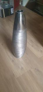Zilveren vaas van 48 cm, Huis en Inrichting, Woonaccessoires | Vazen, Ophalen, Overige kleuren, Aardewerk of Porselein, Zo goed als nieuw