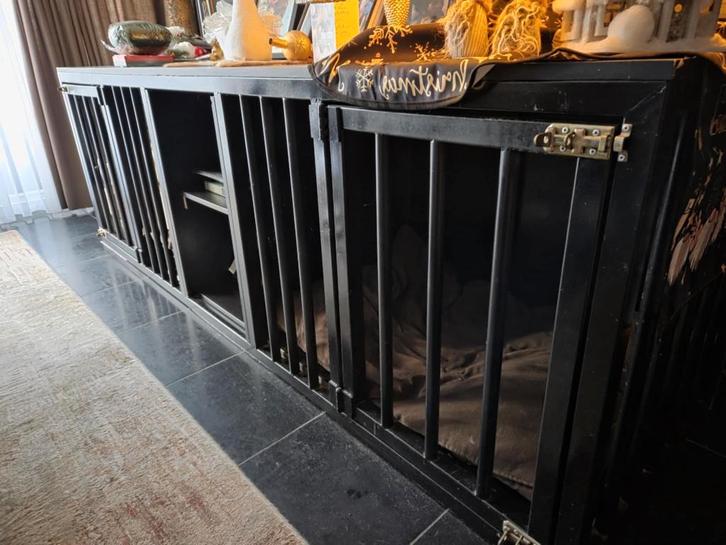 Hondenbench voor 2 honden, Animaux & Accessoires, Caisses pour chiens, Utilisé, Enlèvement