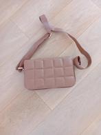 Camel handtas met schouderband, Handtassen en Accessoires, Tassen | Damestassen, Ophalen, Zo goed als nieuw, Beige, Handtas