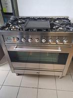 Boretti gasfornuis, Ophalen, Zo goed als nieuw, Energieklasse A of zuiniger, Vrijstaand