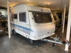 Caravan Hobby 470, rondzit, vast bed, Caravans en Kamperen, Vast bed, Rondzit, Hobby, Bedrijf