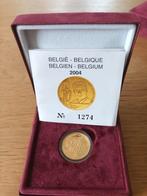 Gouden 50 euro munt Koning Albert 70 jaar uit 2004, Ophalen