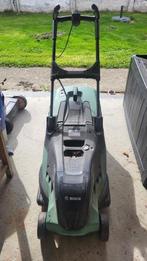 Electrische grasmachine Bosch, Tuin en Terras, Grasmaaiers, Ophalen, Gebruikt, Accu-grasmaaier, Opvangbak