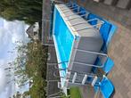 Zwembad intex 488x244x107cm,verwarming,zandfilterpomp ,..., Tuin en Terras, Ophalen, Zo goed als nieuw