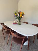 MORTEX tafel organisch - nieuw - 225 x 110 cm, Huis en Inrichting, Ophalen of Verzenden, Nieuw, Rond