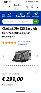 Nieuwe Opblaasbare voortent, Caravans en Kamperen, Ophalen, Nieuw