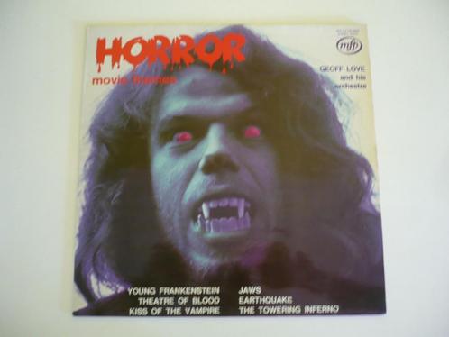 LP vinyl Horror Movie Themes Geoff Love and his orchestra, Cd's en Dvd's, Vinyl | Filmmuziek en Soundtracks, Gebruikt, 12 inch
