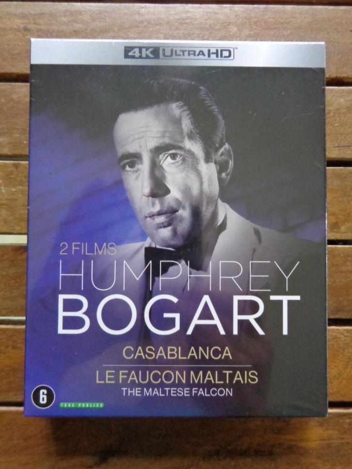 )))  Coffret Bluray 4K  Humphrey Bogart  //  2 Films  (((, Cd's en Dvd's, Blu-ray, Nieuw in verpakking, Drama, Boxset, Ophalen of Verzenden