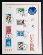 Belgique : COB 1374/80 (●) Patrimoine scientifique 1966, Sans timbre, Oblitéré, Enlèvement ou Envoi, Affranchi