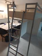 Hoogslaper bed, Huis en Inrichting, Ophalen, Eenpersoons, 200 cm, Grijs