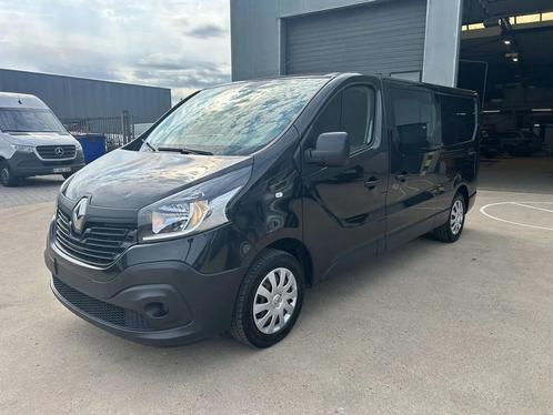 Renault Trafic 1.6 dci dubbele cabine zie foto's incl keurin, Auto's, Bestelwagens en Lichte vracht, Bedrijf, Te koop, ABS, Airconditioning