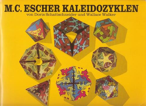 1990 - SCHATTSCHNEIDER & WALKER - M.C. Escher Kaleidozyklen, Boeken, Hobby en Vrije tijd, Zo goed als nieuw, Scrapbooking en Knutselen