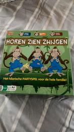 Gezelschapsspel horen zien en zwijgen, Hobby en Vrije tijd, Ophalen of Verzenden, Zo goed als nieuw