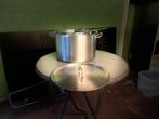 Kookpot RVS  31L  met 2 pasta mandjes, Huis en Inrichting, Keuken | Potten en Pannen, Ophalen, Zo goed als nieuw