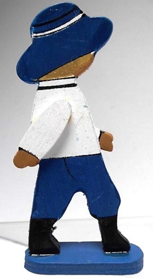 Bedankje - Figuur jongen blauw in hout - 48 stuks voor 20€, Kinderen en Baby's, Kraamcadeaus en Geboorteborden, Nieuw, Kraamcadeau
