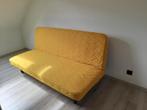 Nyhamn 3-zitsslaapbank slaapbank slaapzetel oker, Huis en Inrichting, Ophalen, Overige kleuren, Tweepersoons, Zo goed als nieuw