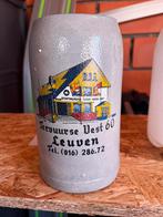 Oude bierbeker bierpul Dortmund Leuven 1L, Verzamelen, Ophalen of Verzenden, Gebruikt
