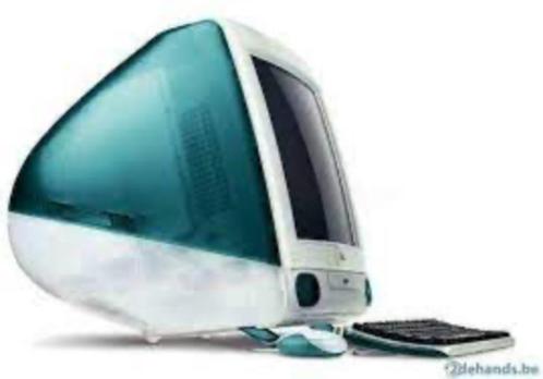 Tout premier iMac G3 Bondi Blue 1998, Informatique & Logiciels, Apple Desktops, Utilisé, iMac, HDD, Enlèvement ou Envoi