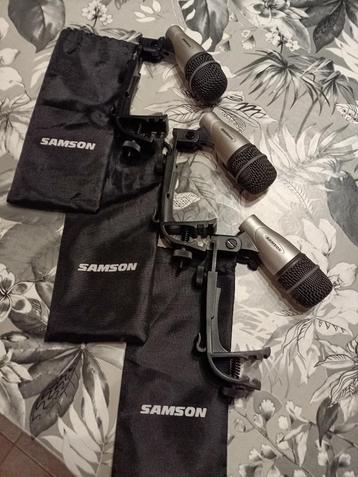Samson qtom microfoons beschikbaar voor biedingen