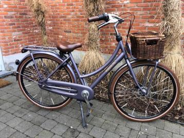 MEISJES FIETS GAZELLE PUUR NL